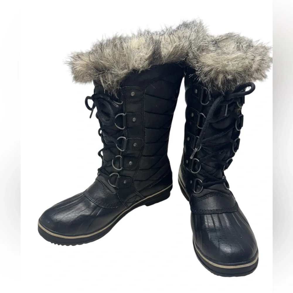 SOReL ‘Tofino II' Faux Fur Lined Waterproof Boot (Women size 8